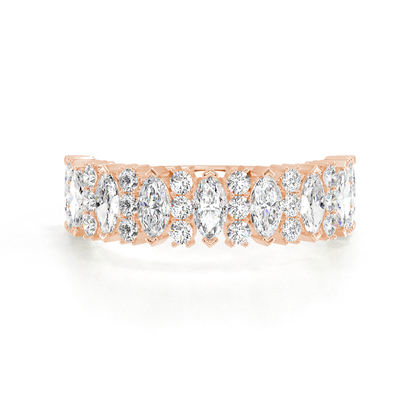 Rotgold Frau Eheringe