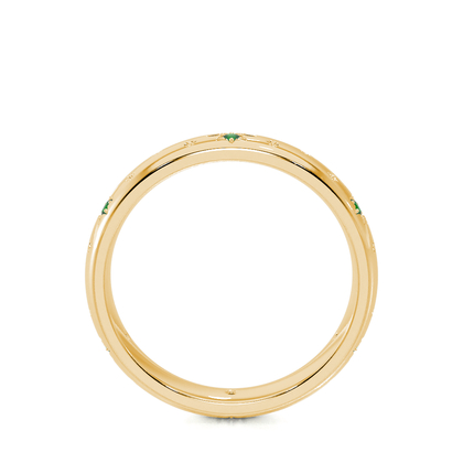 Gelbgold Frau Eheringe