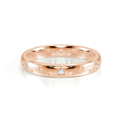 Women's Rose Gold Wedding Rings