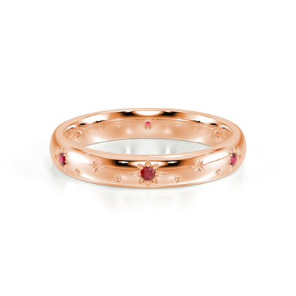 Women's Rose Gold Wedding Rings