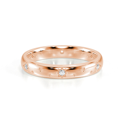 Himmlischer Diamant-Ehering