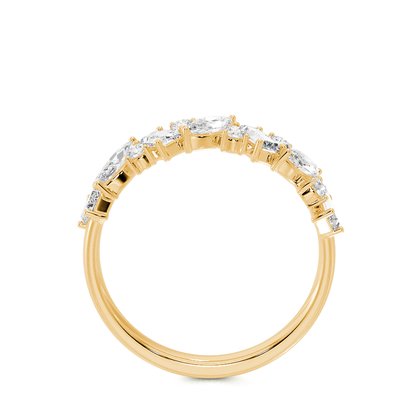 Gelbgold Frau Eheringe