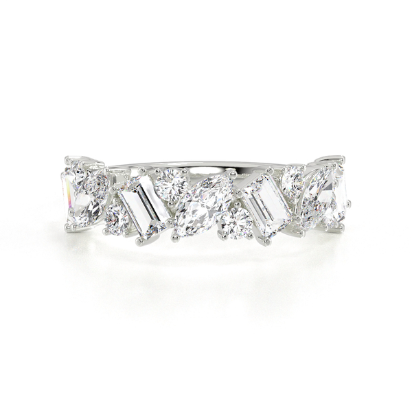 Half Eternity Multivorm Diamanten Ring