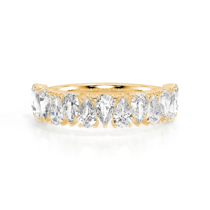 Gelbgold Frau Eheringe
