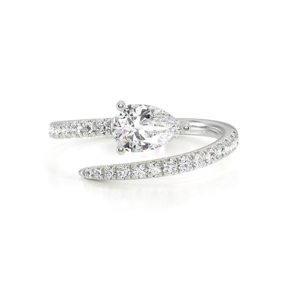 Tropfen Diamantringe