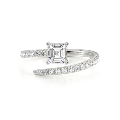 Asscher Diamantringe