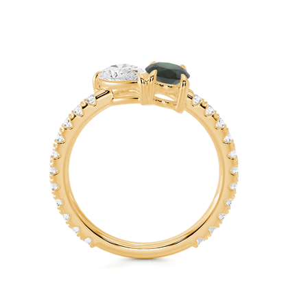 Yellow Gold Aedelstein Diamantringe