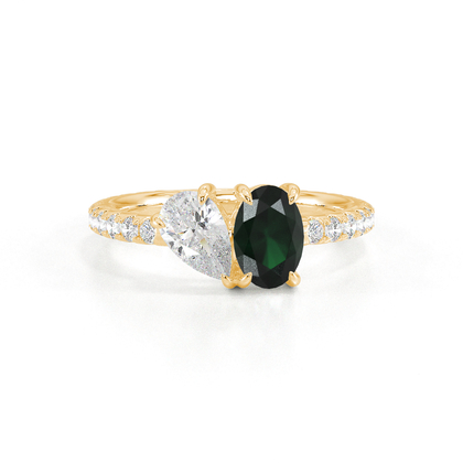 Yellow Gold Aedelstein Diamantringe