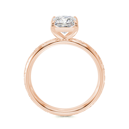 Vintage Solitaire Diamond Engagement Ring