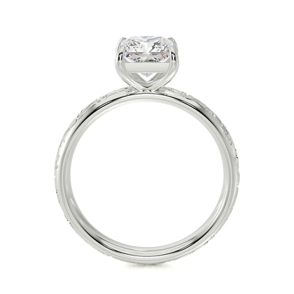 Vintage-Solitär-Diamant-Verlobungsring