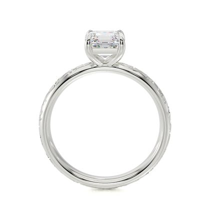 Vintage-Solitär-Diamant-Verlobungsring