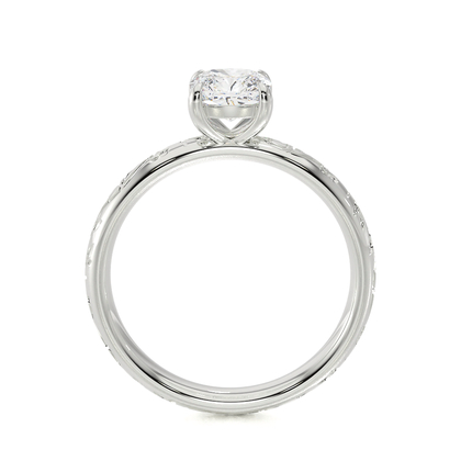 Vintage-Solitär-Diamant-Verlobungsring