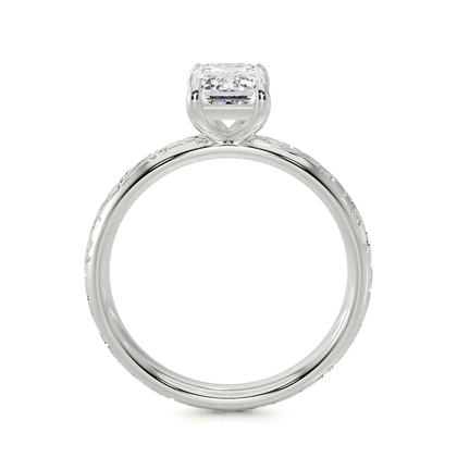 Vintage-Solitär-Diamant-Verlobungsring