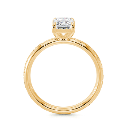 Vintage Solitaire Diamond Engagement Ring