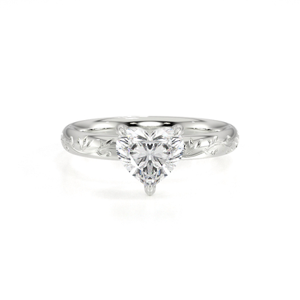 Vintage-Solitär-Diamant-Verlobungsring