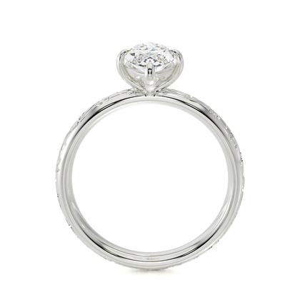 Vintage-Solitär-Diamant-Verlobungsring