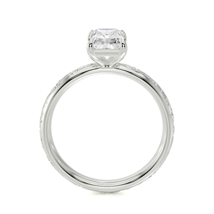 Vintage-Solitär-Diamant-Verlobungsring