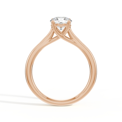 Skjult Hjerte Solitaire Diamantforlovelsesring