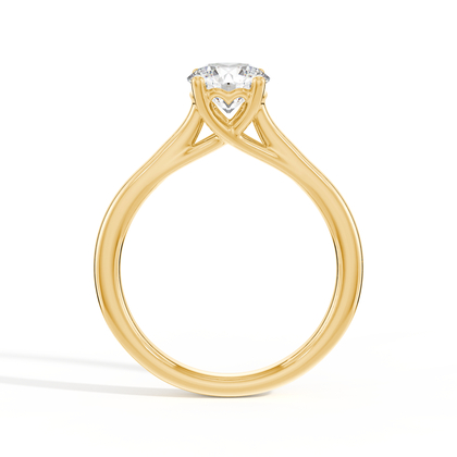 Skjult Hjerte Solitaire Diamantforlovelsesring