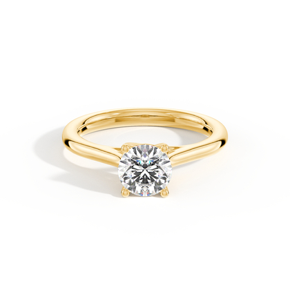 Skjult Hjerte Solitaire Diamantforlovelsesring