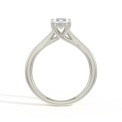 Verstecktes Herz Solitär-Diamant-Verlobungsring