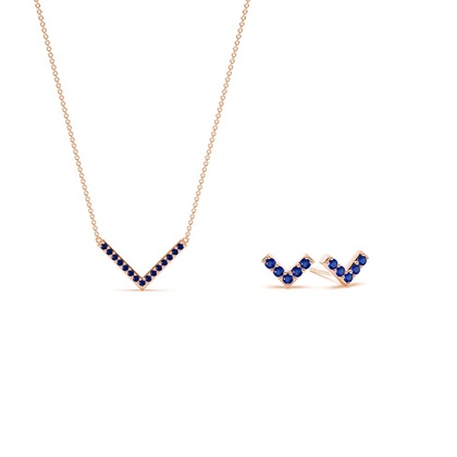 Rose Gold Diamond Jewellery Gifts Sets