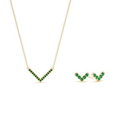 Yellow Gold Diamond Jewellery Gifts Sets