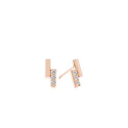 Krappenfassung Ohrringe und Armband Set