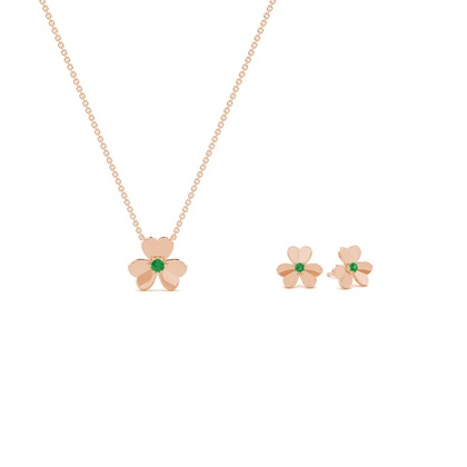 Rose Gold Diamond Jewellery Gifts Sets