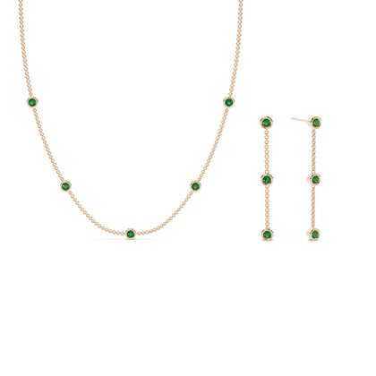 Rose Gold Diamond Jewellery Gifts Sets