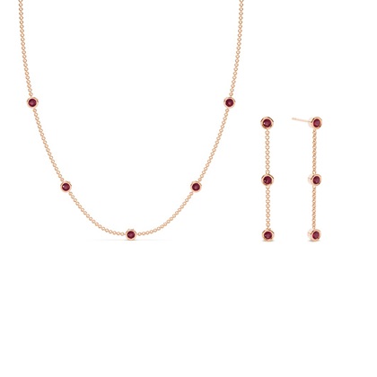 Rose Gold Diamond Jewellery Gifts Sets