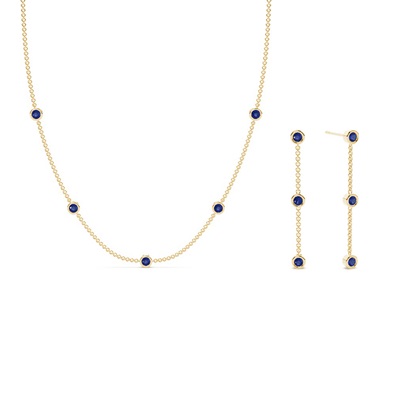 Yellow Gold Diamond Jewellery Gifts Sets