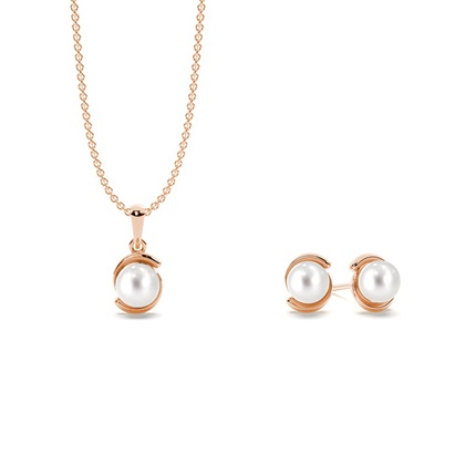 Rose Gold Diamond Jewellery Gifts Sets
